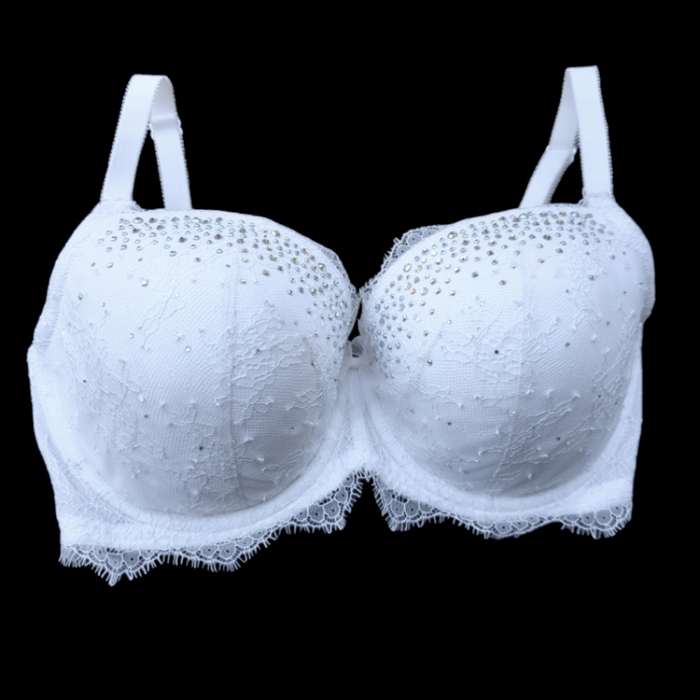 34DDD Victoria's secret dream angels limited edition bride sparkle bra vs